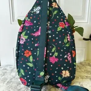 Vera Bradley - NEW WITHOUT TAGS Floral Sling Bag Vera Bradley | Bags | Vera Bradley Sling Backpack Floral  main image 4